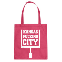Kansas Fucking City Cotton Canvas Tote Bag