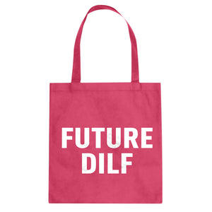 FUTURE DILF Cotton Canvas Tote Bag