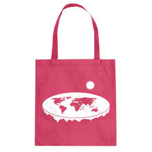 Tote Flat Earth Canvas Tote Bag