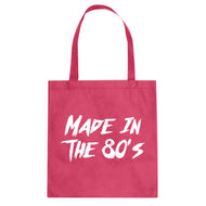 Tote Made in the 80s Canvas Tote Bag