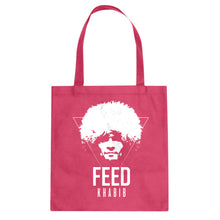 FEED KHABIB Cotton Canvas Tote Bag