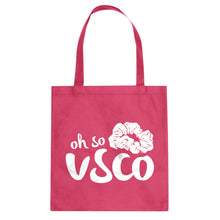 Oh So VSCO Cotton Canvas Tote Bag