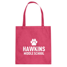 Hawkins Middle School Cotton Canvas Tote Bag