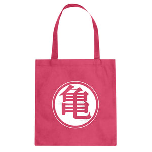 Kame House Turtle School Cotton Canvas Tote Bag