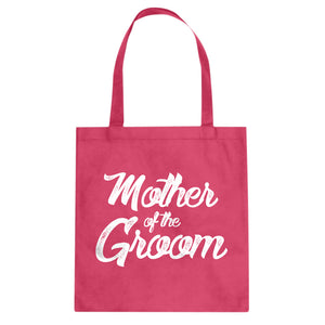 Mother of the Groom Cotton Canvas Tote Bag