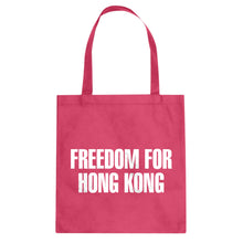 Freedom for Hong Kong Cotton Canvas Tote Bag