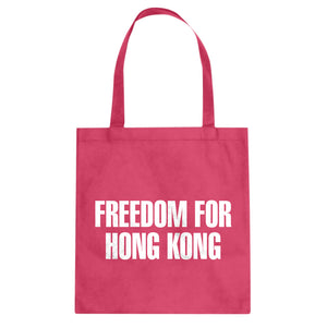 Freedom for Hong Kong Cotton Canvas Tote Bag
