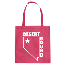 Desert Bound Nevada Cotton Canvas Tote Bag