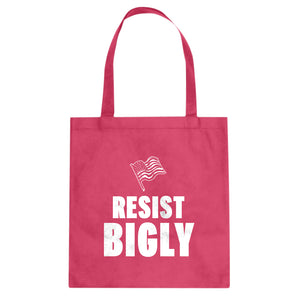 Tote Resist Bigly Canvas Tote Bag