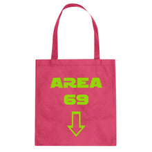 Area 69 Cotton Canvas Tote Bag