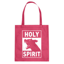 Holy Spirit Cotton Canvas Tote Bag