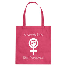 Tote Nevertheless She Persisted Canvas Tote Bag