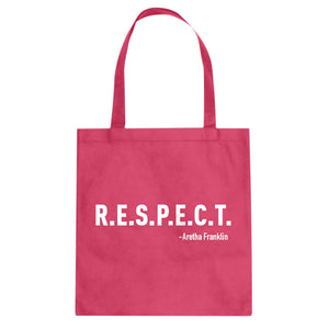 RESPECT Cotton Canvas Tote Bag