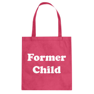 Former Child Cotton Canvas Tote Bag