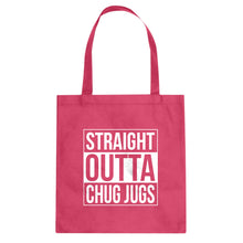 Straight Outta Chug Jugs Cotton Canvas Tote Bag