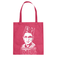 Notorious RBG Ruth Bader Ginsberg Cotton Canvas Tote Bag