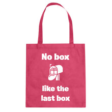 No box like the last box Cotton Canvas Tote Bag