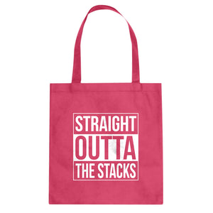 Tote Straight Outta the Stacks Canvas Tote Bag