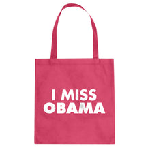 Tote I Miss Obama Canvas Tote Bag