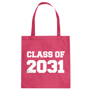 Class of 2031 Cotton Canvas Tote Bag