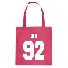 Jin 92 Cotton Canvas Tote Bag