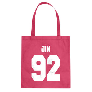 Jin 92 Cotton Canvas Tote Bag