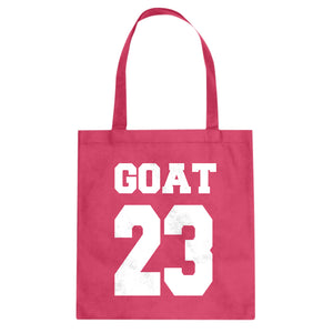 Tote Goat 23 Canvas Tote Bag