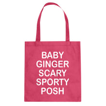 Tote Spice Names Canvas Tote Bag