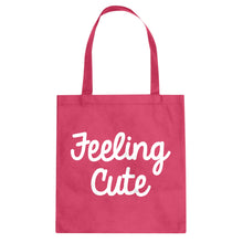 Feeling Cute Cotton Canvas Tote Bag