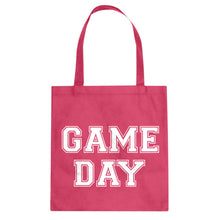 GAME DAY Cotton Canvas Tote Bag