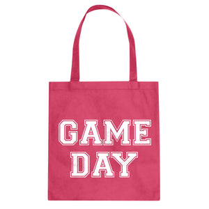 GAME DAY Cotton Canvas Tote Bag