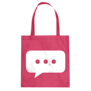 … Cotton Canvas Tote Bag