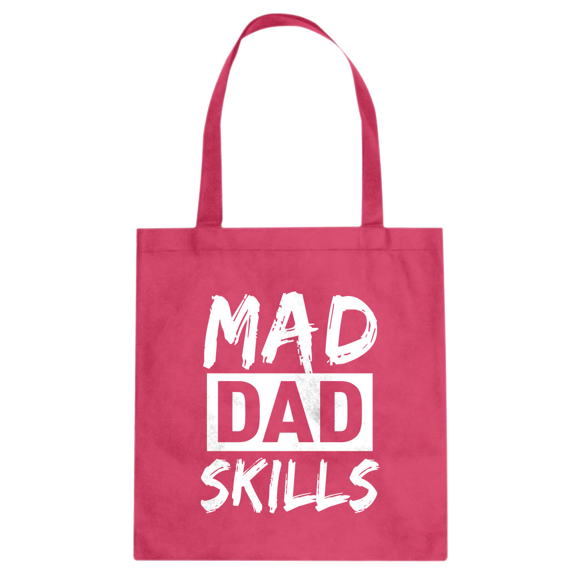 Mad Dad Skills Cotton Canvas Tote Bag – Indica Plateau