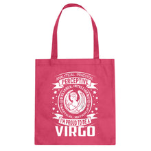 Tote Virgo Astrology Zodiac Sign Canvas Tote Bag