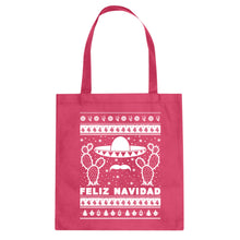 Tote Feliz Navidad Canvas Tote Bag