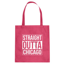 Straight Outta Chicago Cotton Canvas Tote Bag