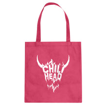Chili Head Cotton Canvas Tote Bag