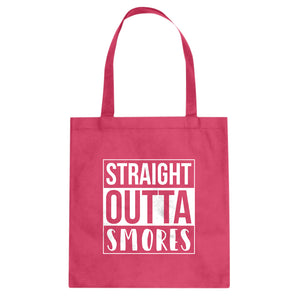 Straight Outta Smores Cotton Canvas Tote Bag