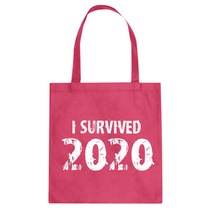 I Survived 2020 Cotton Canvas Tote Bag
