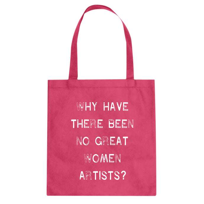 Tote No Great Women Artists Canvas Tote Bag