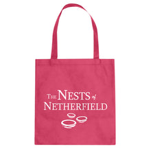 The Nests of Netherfield Cotton Canvas Tote Bag