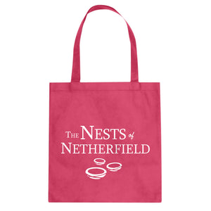 The Nests of Netherfield Cotton Canvas Tote Bag