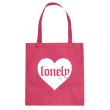 Lonely Cotton Canvas Tote Bag