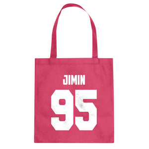 Jimin 95 Cotton Canvas Tote Bag