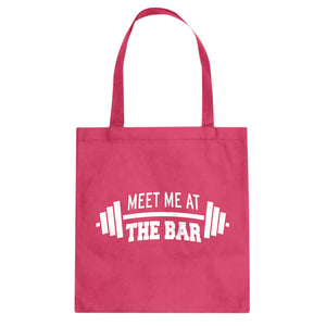 Tote Meet me at the Bar Canvas Tote Bag