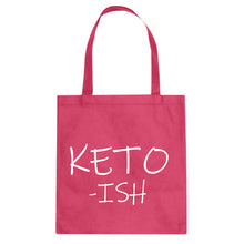 KETO -ish Cotton Canvas Tote Bag