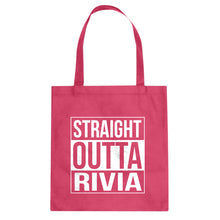 Straight Outta Rivia Cotton Canvas Tote Bag