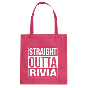 Straight Outta Rivia Cotton Canvas Tote Bag
