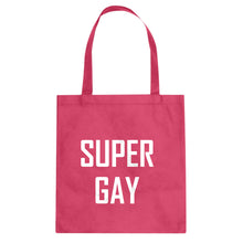 Super Gay Cotton Canvas Tote Bag