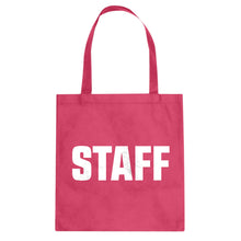 Tote Staff Canvas Tote Bag